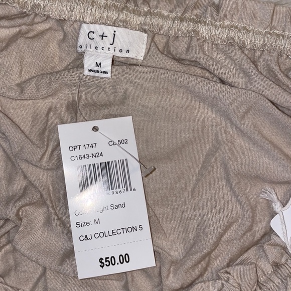 NWT Carmen Style Top - Picture 5 of 6